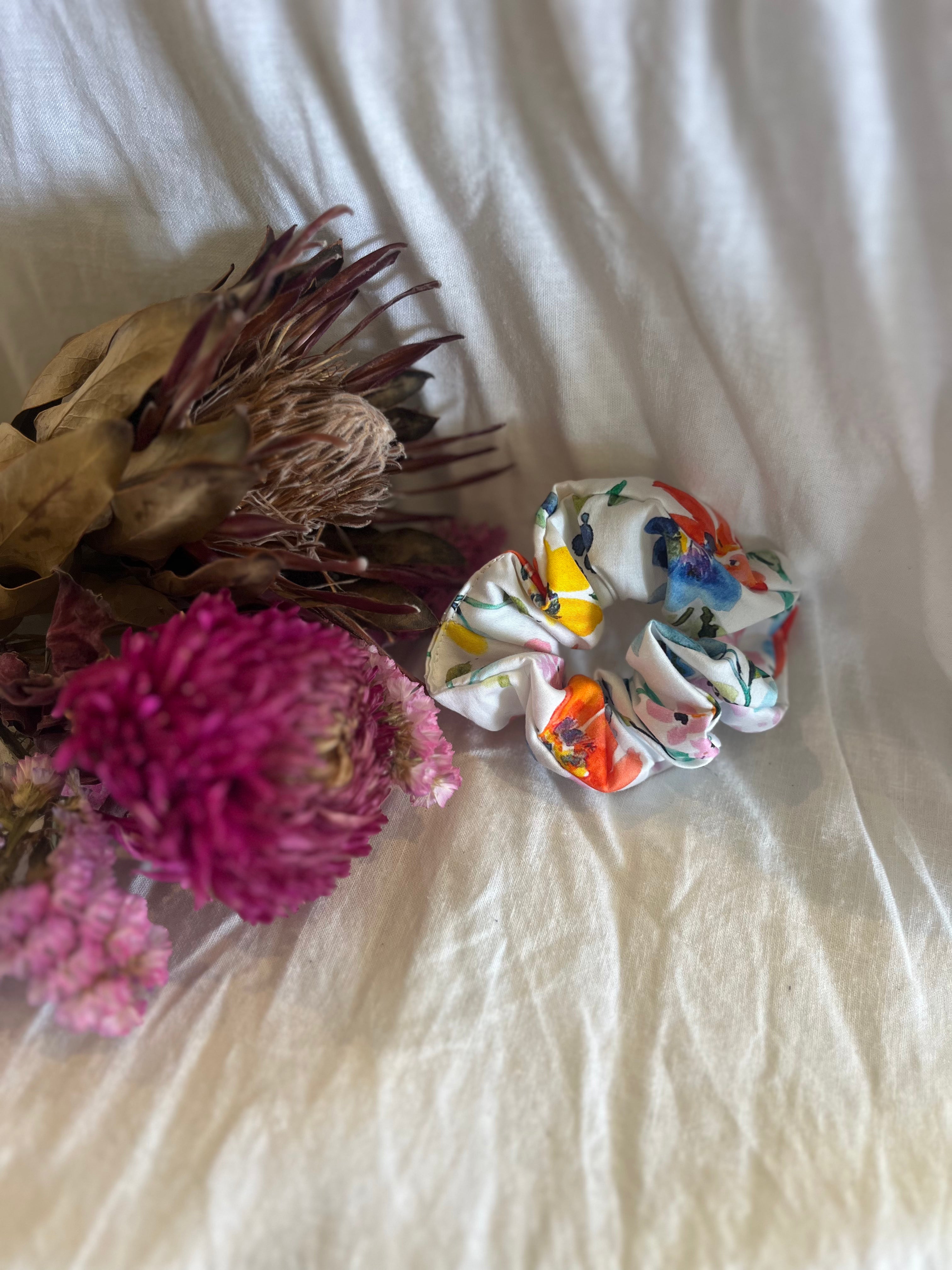 Wild Posy Scrunchie