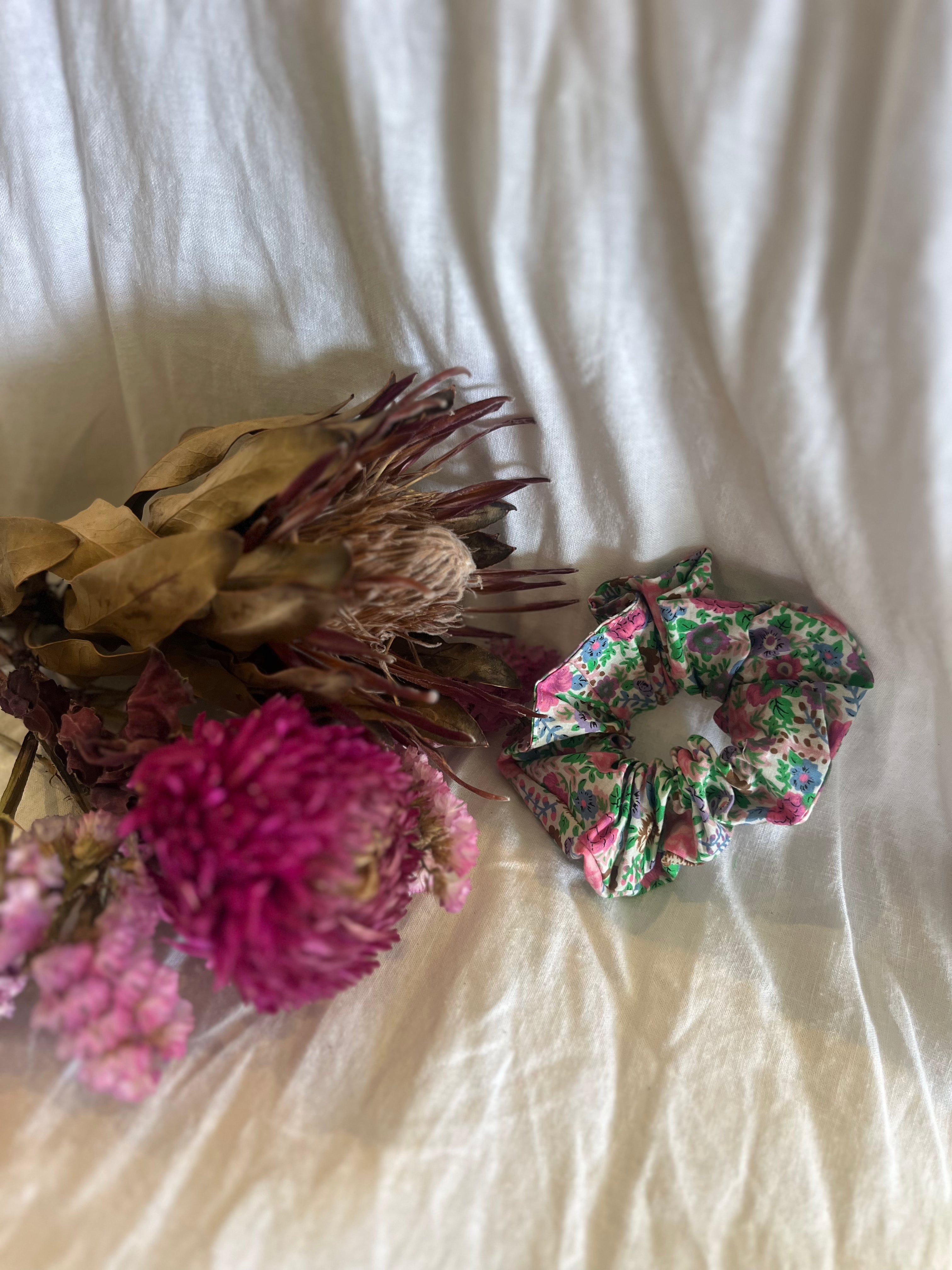 Wildflower Meadow Scrunchie